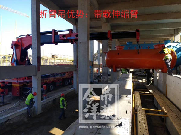 折臂吊：狹窄、低矮空間吊裝